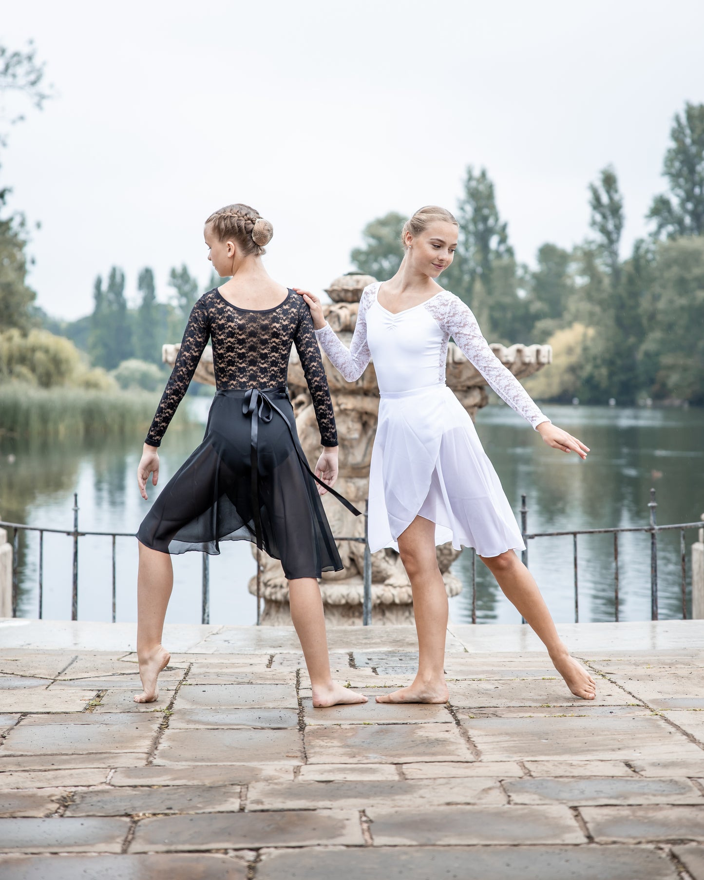 Delicate Lace Long Sleeve Leotard