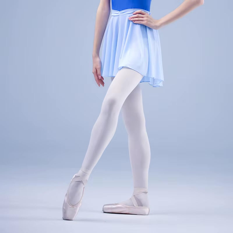 Ruched Waist Mesh Ballet Skirt