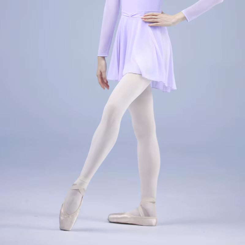 Ruched Waist Mesh Ballet Skirt