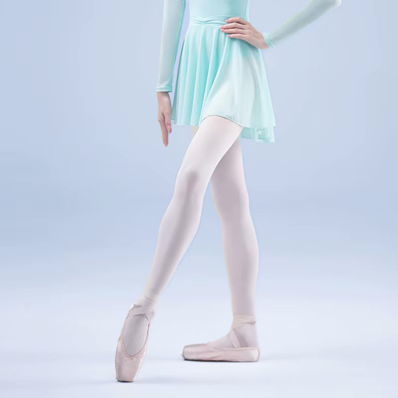 Ruched Waist Mesh Ballet Skirt