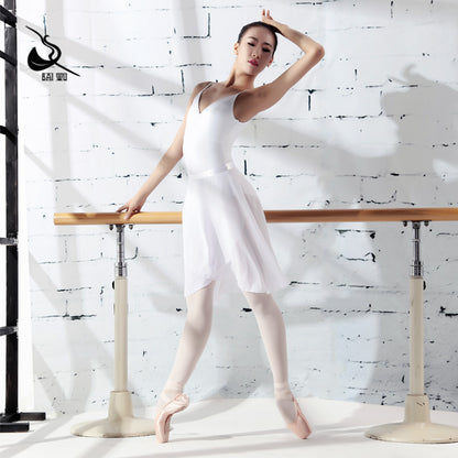 Chiffon Mid-Length Wrap Skirt