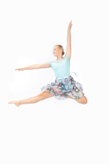 Delicate Lace Cap Sleeve Leotard