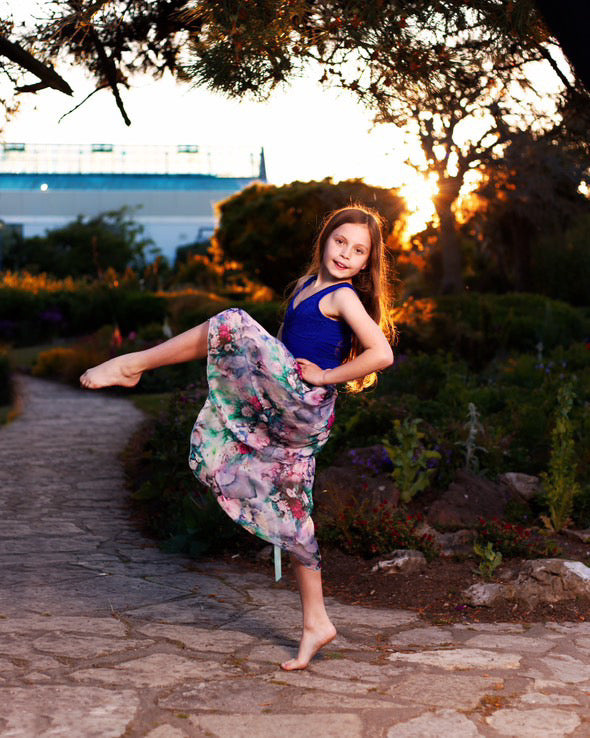 Floral Mid-Length Wrap Skirt