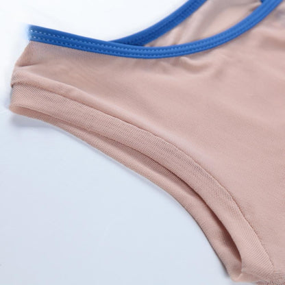 Mesh Tank Panel Leotard