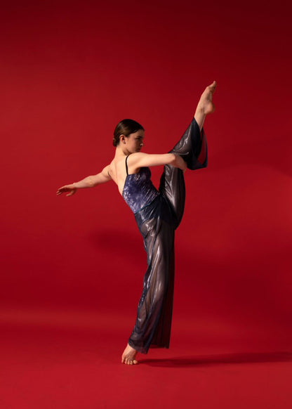 Ruche Tie-Dye Leotard