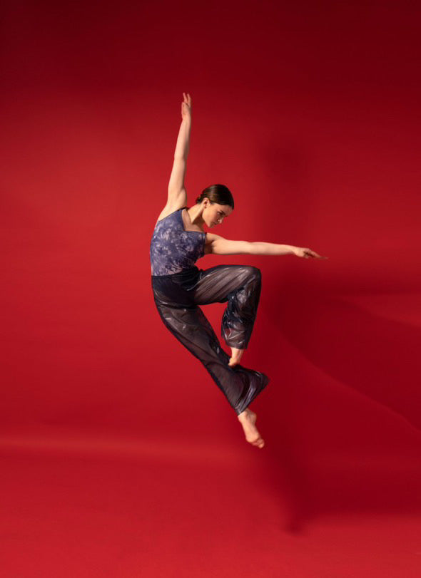 Ruche Tie-Dye Leotard