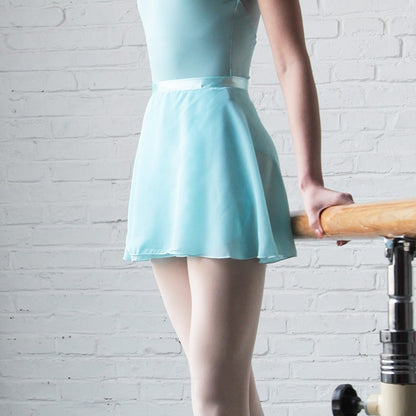 Chiffon Wrap Short Skirt