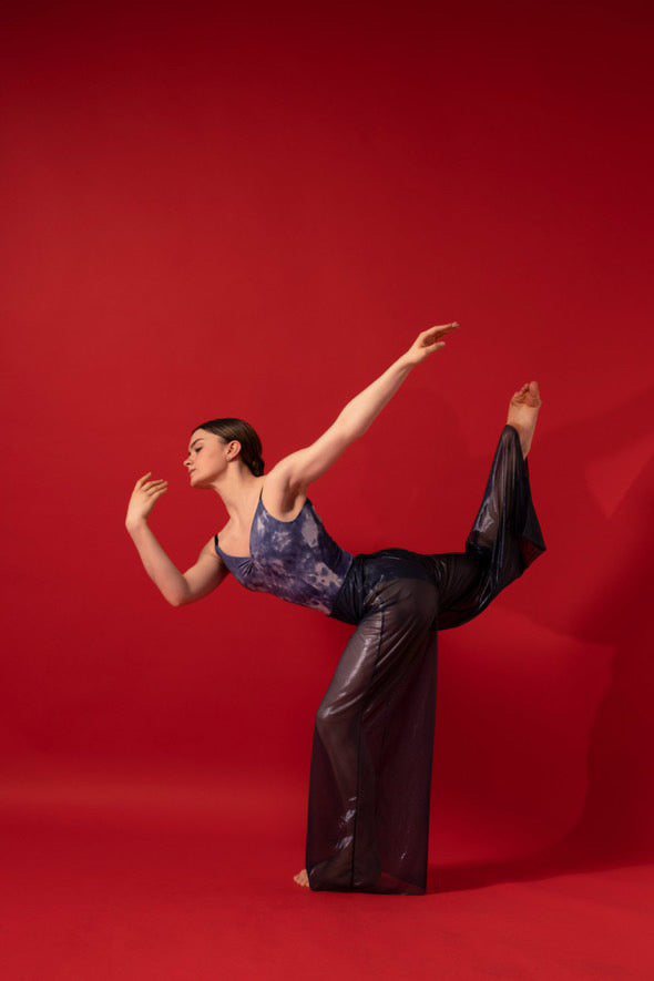 Ruche Tie-Dye Leotard