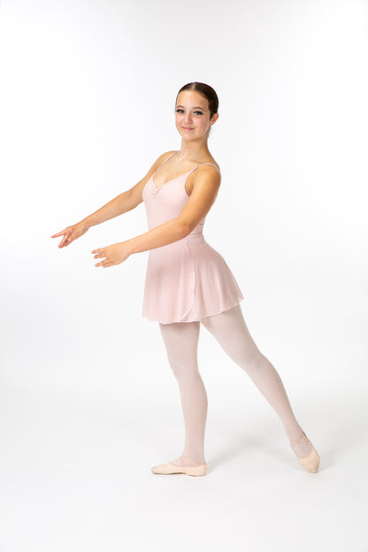 Mesh Wrap Short Skirt