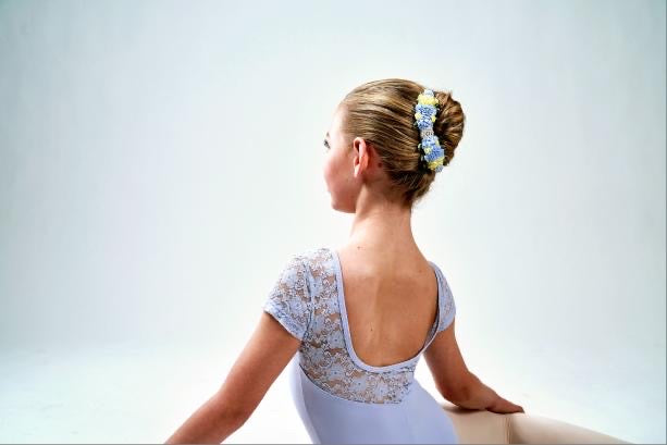 Delicate Lace Cap Sleeve Leotard